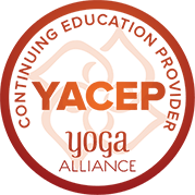 Bali Yoga Teacher Training 5 Logo of yacep a yoga alliance accredited yoga teacher training